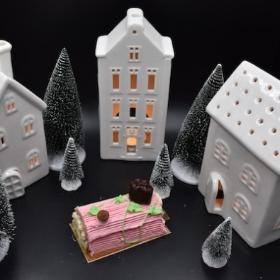 Bûche crème au beurre grand marnier 6 pers