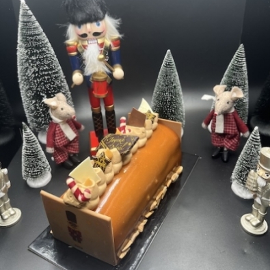 Bûche Noël en douceur 4 pers